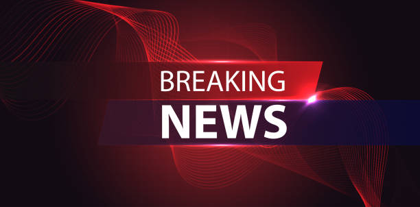 istock Breaking news background business or technology template. breaking news text on dark blue with light effect. digital technology, TV news show broadcast. vector design 1414136424