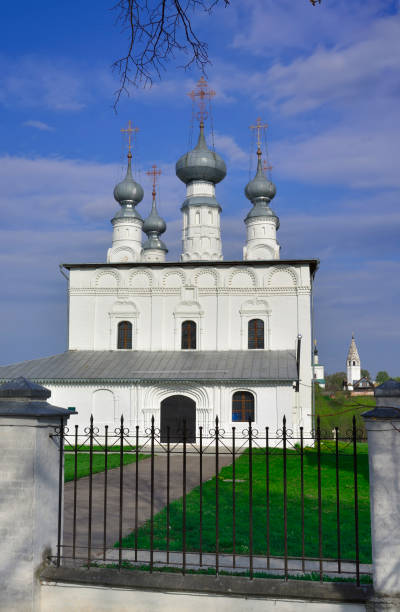 istock The white-stone Peter and Paul Church 1414143003