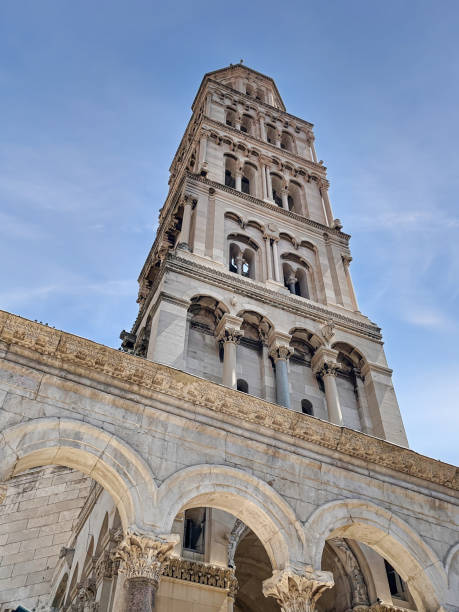 istock Old Roman building in Split Croatia 1414144083