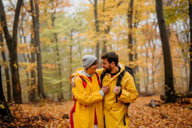 istock Hikers on a foggy day 1414147264