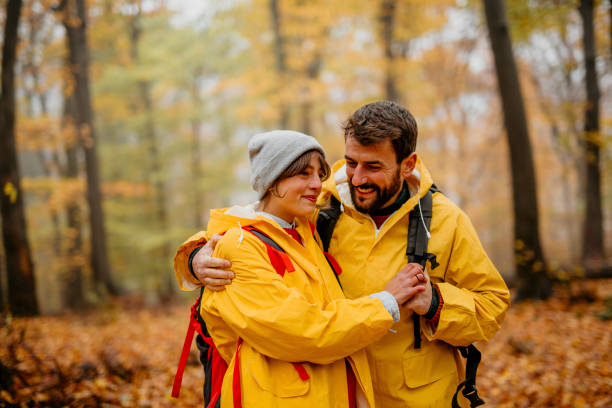 istock Autumn lovers, nature hikers 1414147302