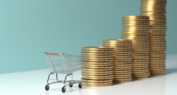 Inflation Economy Economic Crisis, Stock Market, Recession, Shopping Cart