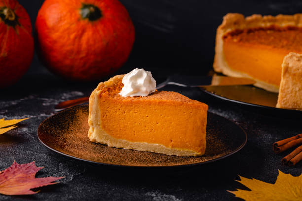 istock Thanksgiving Homemade Pumpkin Pie. 1414155405