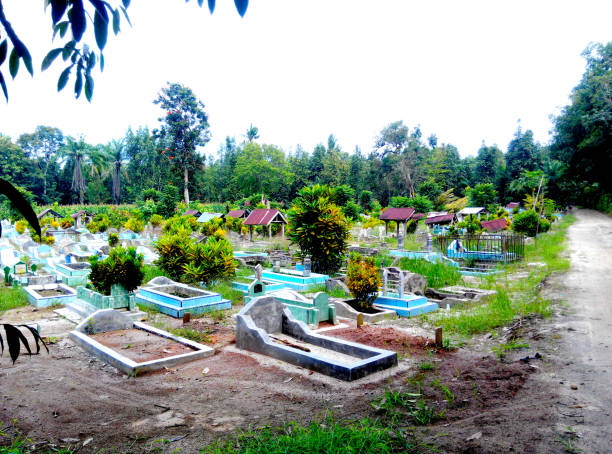 istock Indonesian Local Cemetery 1414155478