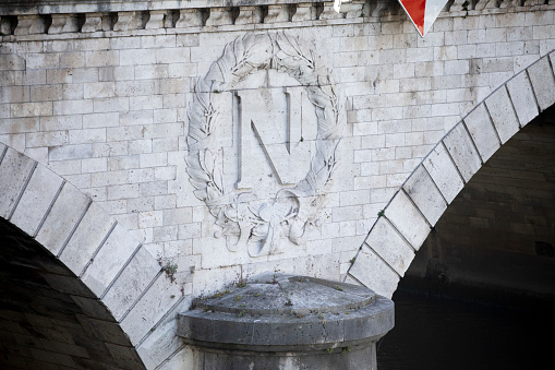 The decorative N is a symbol of Napoleon III