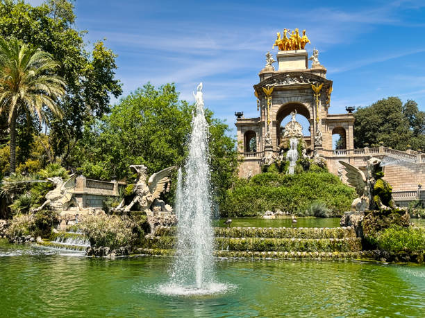 istock Cascada del Parc de la Ciutadella 1414164735