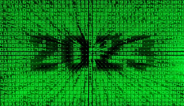Photo of 2023 Text with binary code