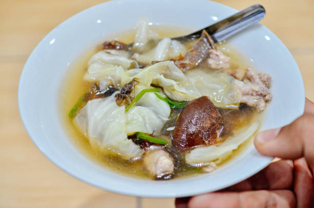istock delicious chinese mushroom soup 1414174915