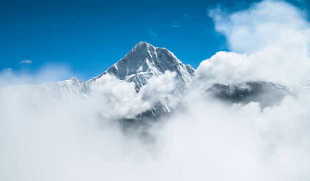 Mt. Gongga in the Clouds