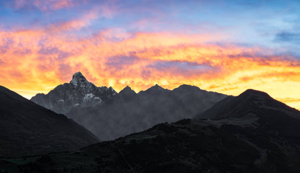 istock Mt. Siguniang and Morning Glow 1414178486