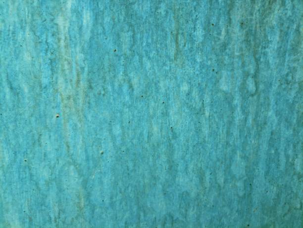 istock Texture drawing of an old blue iron wall. 1414178658