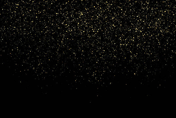 Background illustration of beautiful glittering stars Background illustration of beautiful glittering stars black background stock illustrations