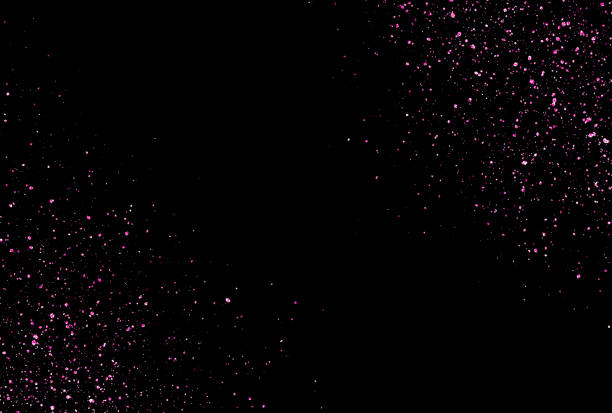 istock Background illustration of beautiful glittering stars 1414184313