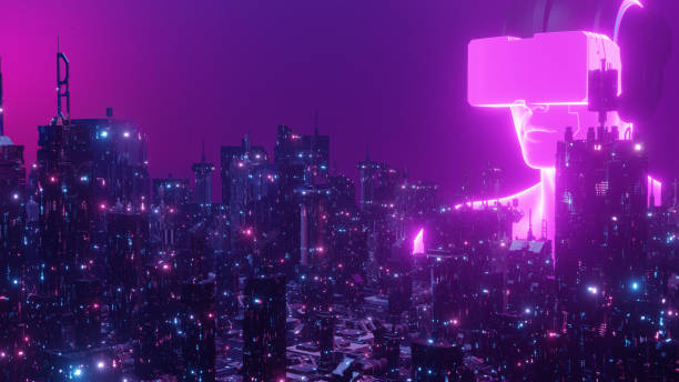 istock Concept Of Future Digital Technology Cosmic Concept Background 3d Illustration 1414184436