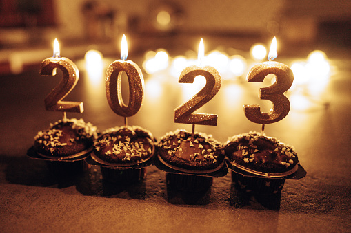 new year pumpcake on 2023