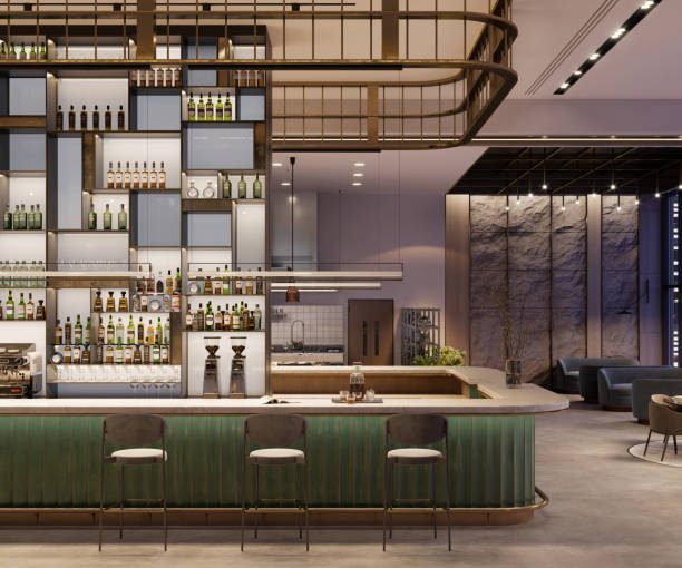 istock 3d rendering of a luxury pub and restaurant 1414191531