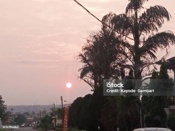 Sunset In Ilorin Stock Photo - Download Image Now - Cityscape, Color Image, Day