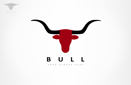 bull head vector design