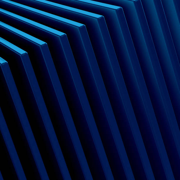 istock The abstract blue metal pattern background. 3D illustration. 1414213239