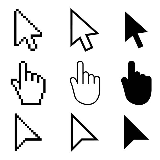 Cursor Pause 100+ Push Pause Button Stock Illustrations, Royalty-Free Vector ...