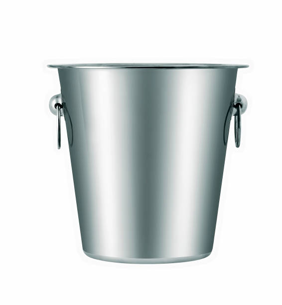 istock Champagne bucket isolated on white background 1414216754