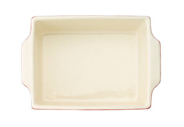 istock white and red enamel ceramic baking dish isolated on white 1414219156