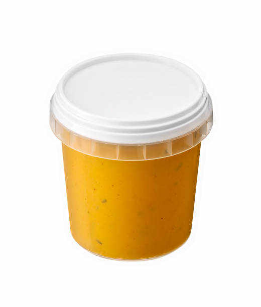 istock gamba sauce in plastic jar isolated on white background 1414219718