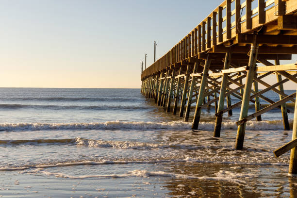 istock Sunrise fishing pier 1414222953