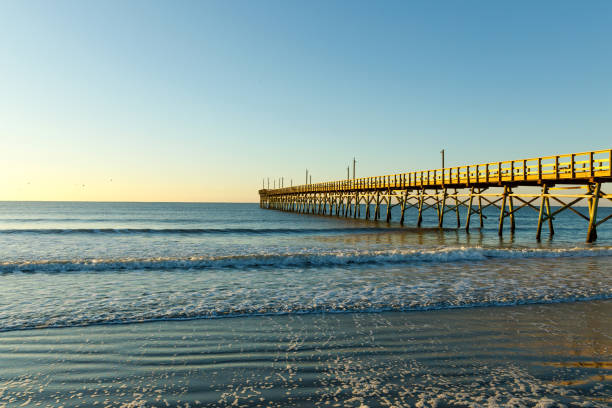 istock Sunrise fishing pier 1414222968