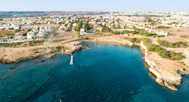 istock Aerial Kapparis beach, Protaras, Cyprus 1414229598