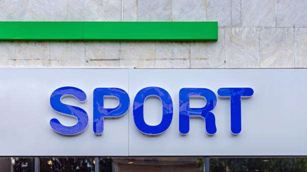 istock Sport Blue Sign 1414231599