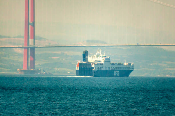 Detail of the bridge of a large fishing boat.