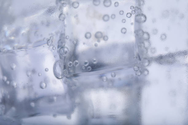 istock Closeup view of soda water with ice 1414238599