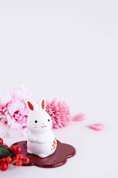 istock 2023 Rabbit New Year's card 1414239348