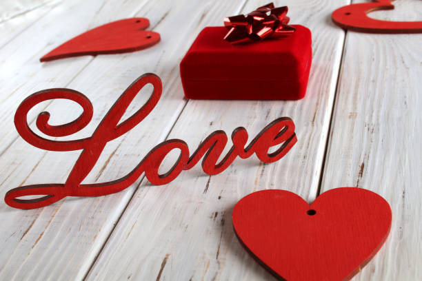 istock Background for the holiday of love. 1414240321