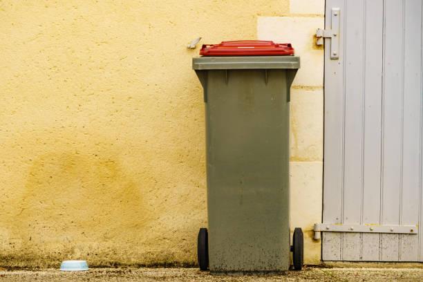 istock Garbage bin or trash can outdoors 1414242942