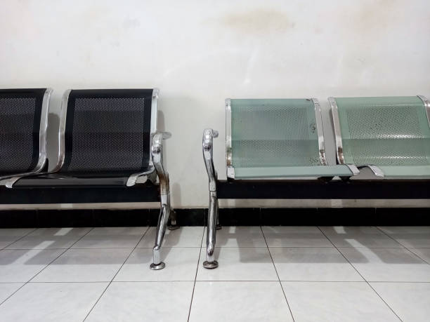 istock chairs to wait for calls in the waiting room 1414253917
