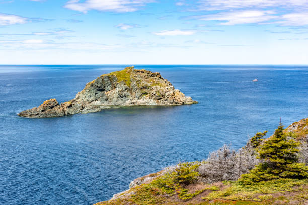 istock Lower Head, Nanny's Hole and Sleep Cove trail,  Crow Head, Twillingate, Canada 1414255974