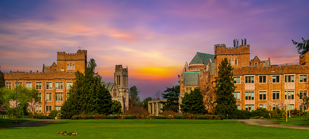 University of Washington campus, WA, USA