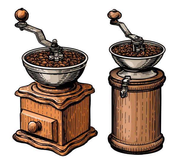 1,700+ Old Coffee Grinder Stock Illustrations, Royalty-Free Vector