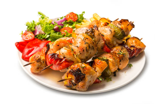 istock Grilled skewers 1414273641