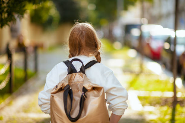 istock child in sweatshirt going to school outdoors in city 1414274030
