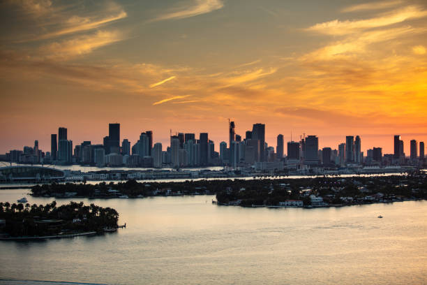 Beautiful East Coast South Florida Sunset