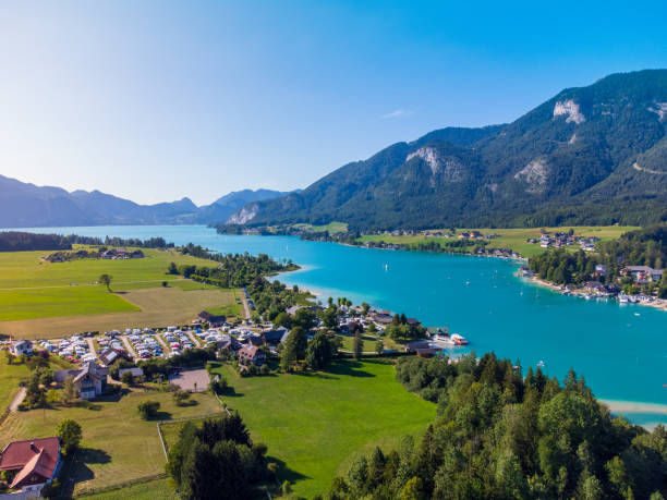 istock St Wolfgang and lake Wolfgangsee, Austria 1414277293