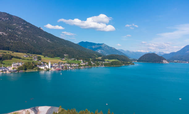 istock St Wolfgang and lake Wolfgangsee, Austria 1414277295