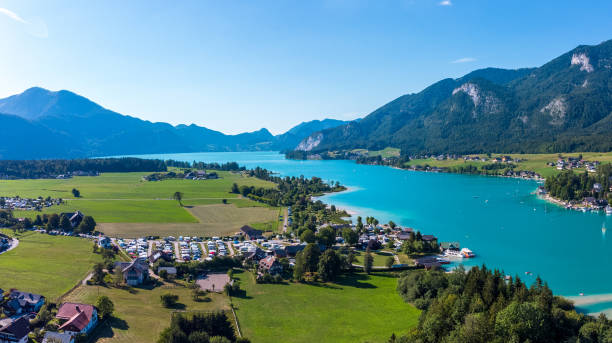 istock St Wolfgang and lake Wolfgangsee, Austria 1414277301