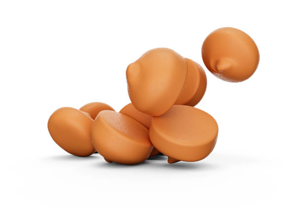istock A Pile of Gourmet Butterscotch Baking Chips chocolate caramel Chips 3d illustration 1414279199