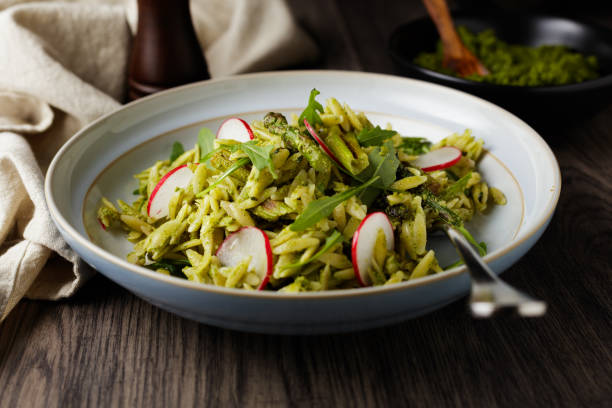 istock Healthy Vegan orzo salad 1414280313