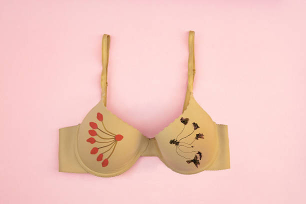 cáncer de mama conceptual nadie - breast cancer awareness fotografías e imágenes de stock