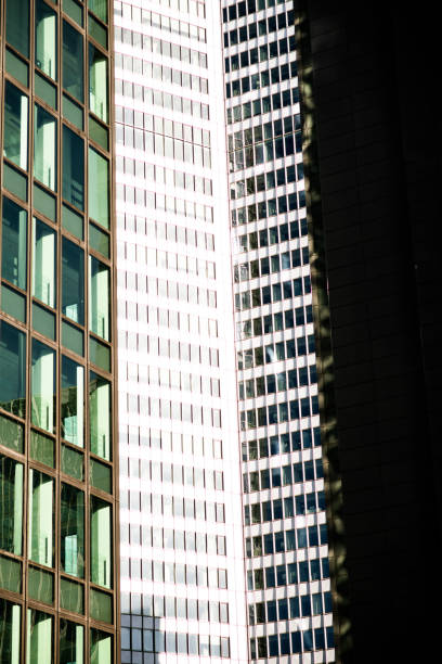 istock Modern skyscrapers and office buildings in financial district 1414288868
